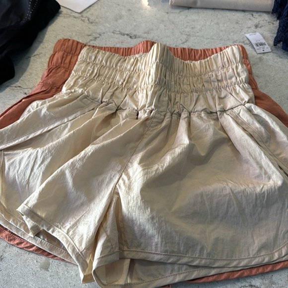 Free people shorts high waisted size S coral - Picture 6 of 6
